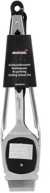 Mustang Pro -grillausvälinesetti, 3-osaa