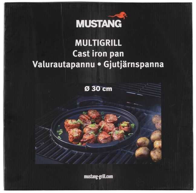 Mustang Ketaus keptuvė kepsninėms, 30 cm