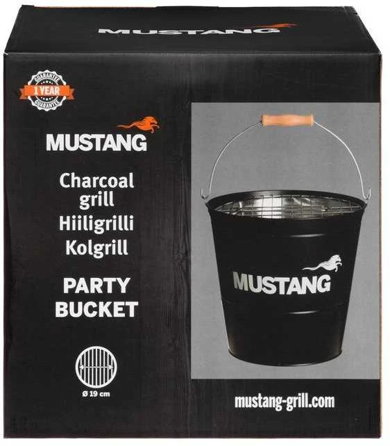 Mustang anglinė vakarėlio kepsninė "Kibiras"