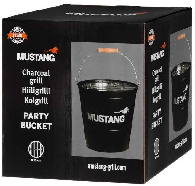 Mustang anglinė vakarėlio kepsninė "Kibiras"