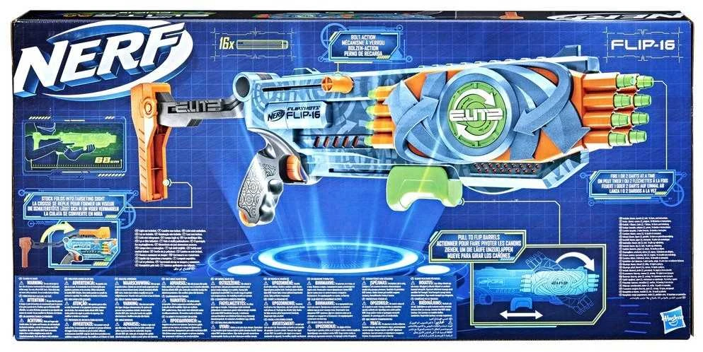 Hasbro NERF Elite 2.0 Šautuvas FLIP 16