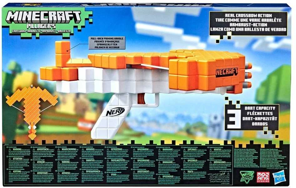 NERF Minecraft Šautuvas PILLAGER´S CROSSBOW