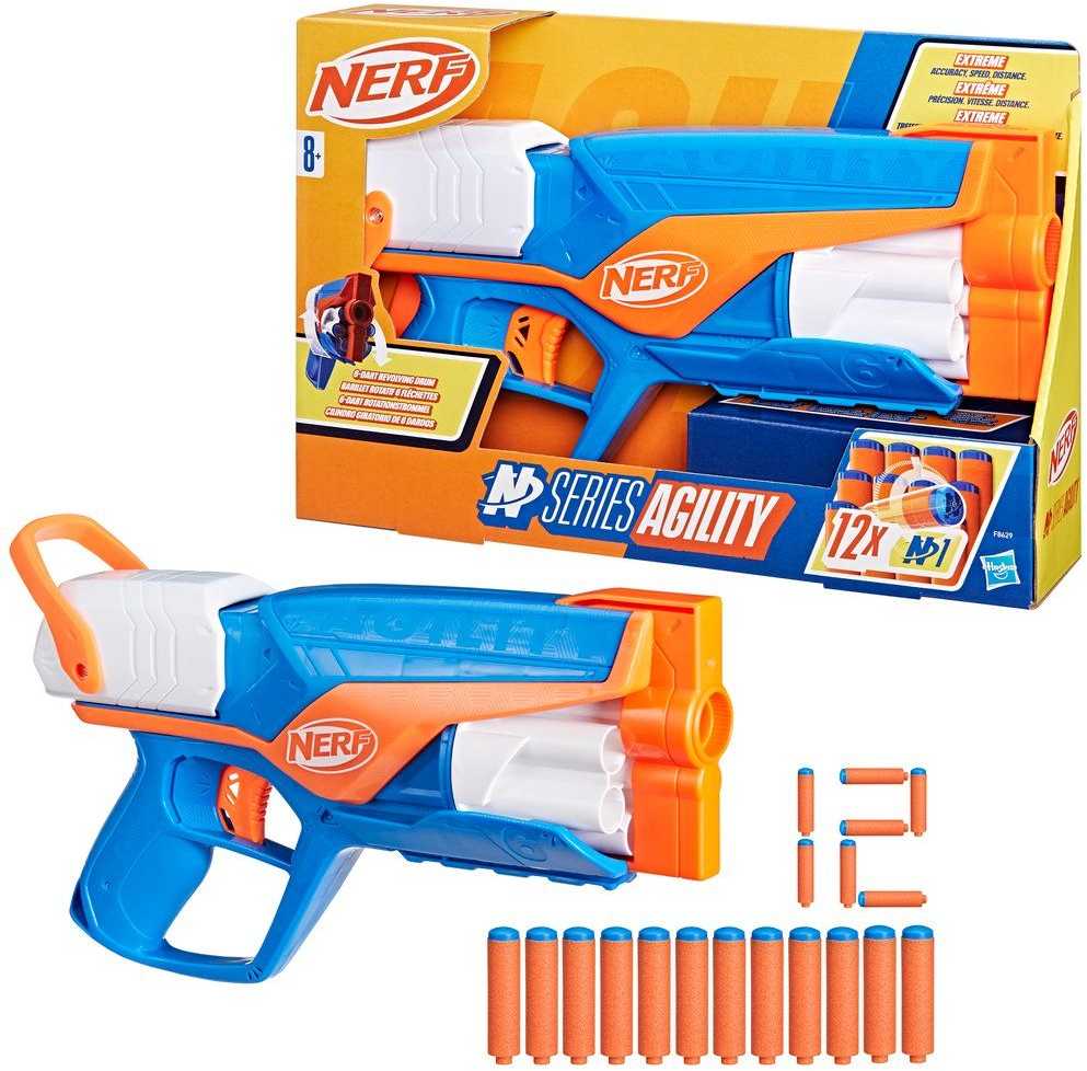 NERF N Series šautuvas „Agility“ aprašymas - Prekės nuotrauka