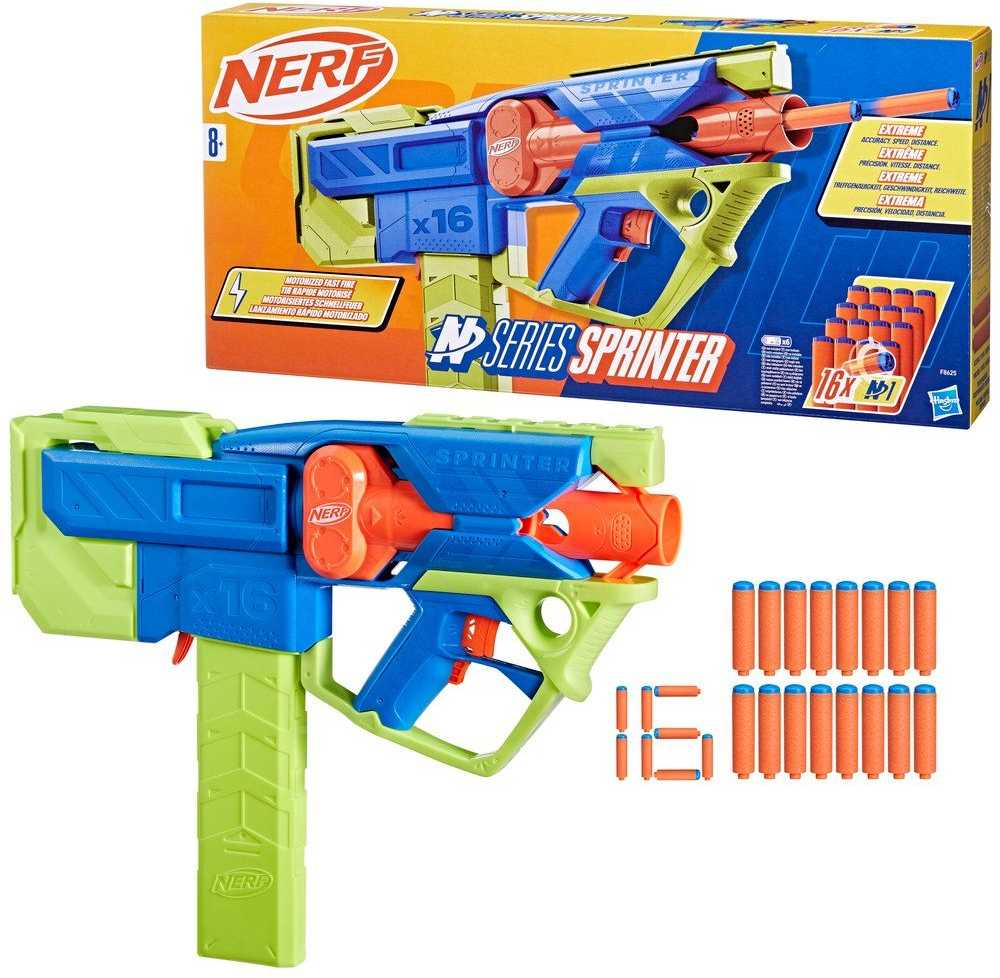 NERF N Series šautuvas „Sprinter“ aprašymas - Prekės nuotrauka