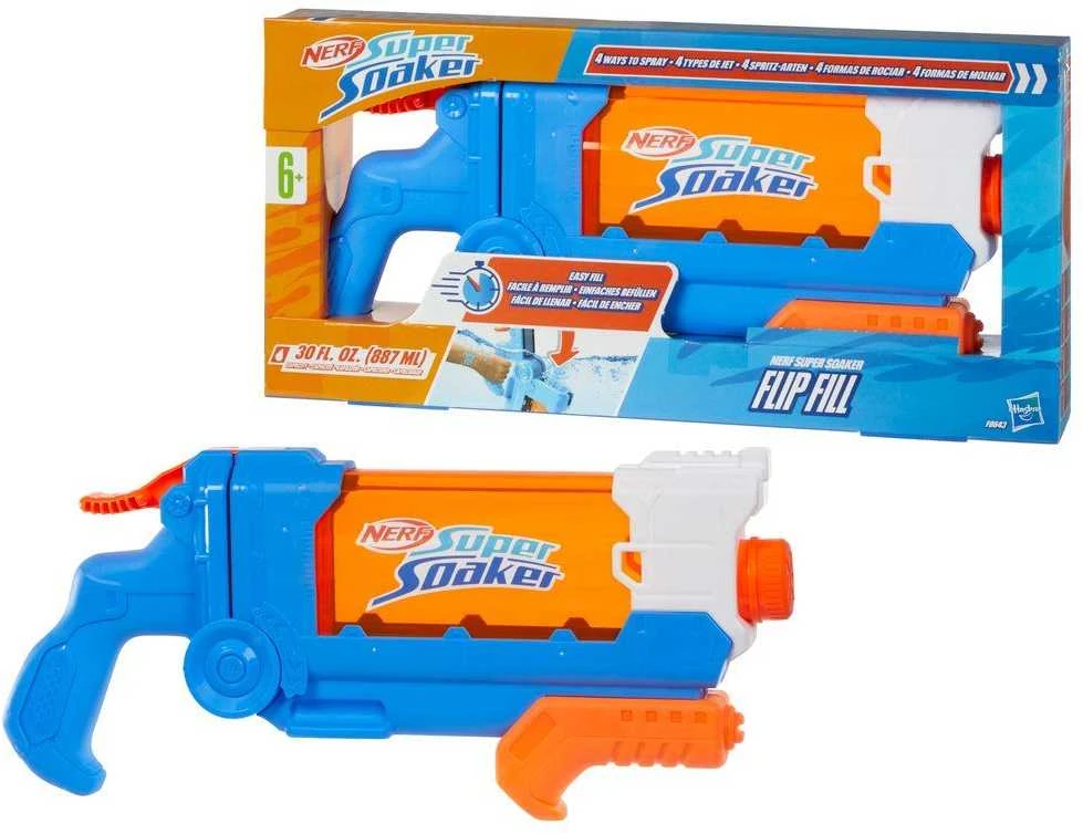 Hasbro NERF SUPERSOAKER NERF SUPER SOAKER Vandens šautuvas FLIP FILL