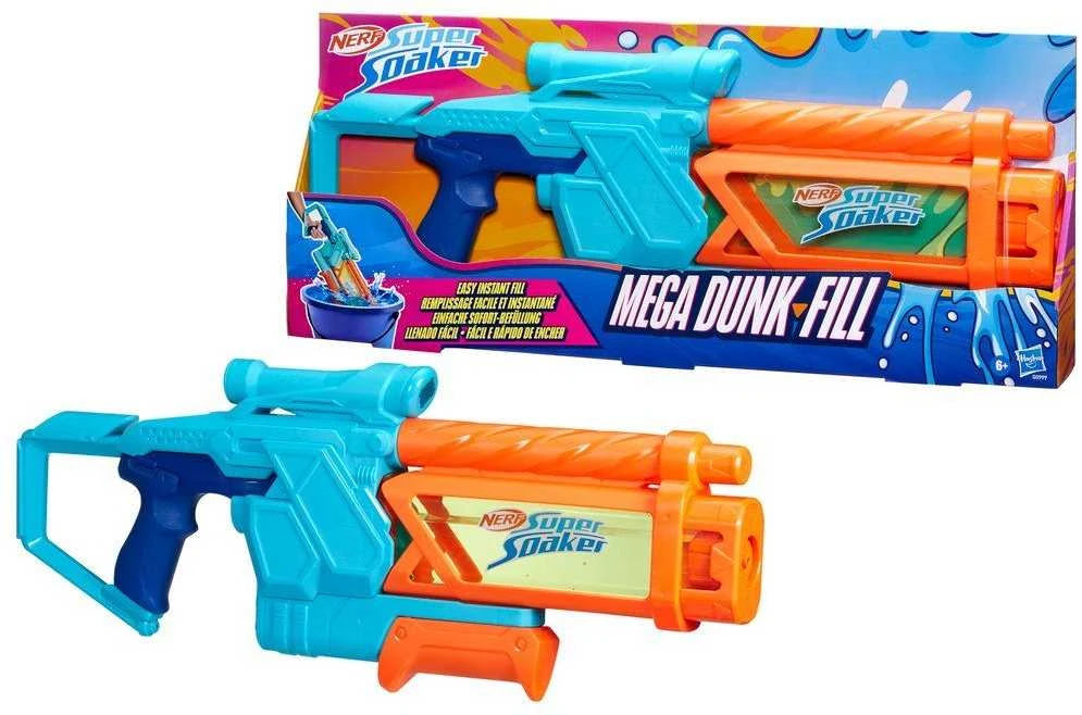 NERF SUPERSOAKER Vandens šautuvas MEGA DUNK FILL