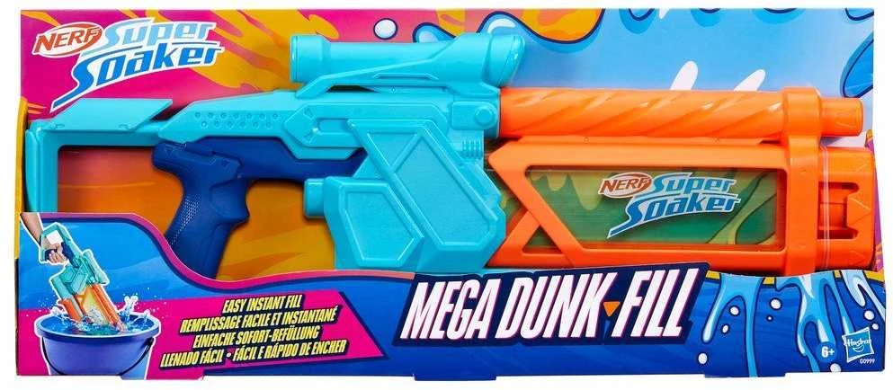 NERF SUPERSOAKER Vandens šautuvas MEGA DUNK FILL