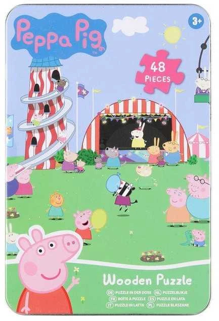 Rms Import *****Peppa medinė dėlionė.48vnt.dėžutė 85-0035 93428