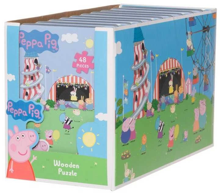 Rms Import *****Peppa medinė dėlionė.48vnt.dėžutė 85-0035 93428