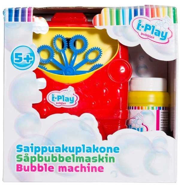 I-Play burbulų aparatas Žaislinis burbulų aparatas 118 ml talpa
