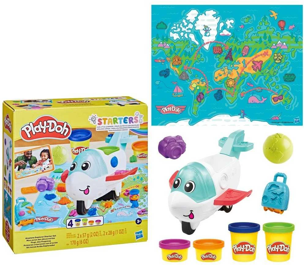 PLAY-DOH Rinkinys „Kelionės lėktuvu“