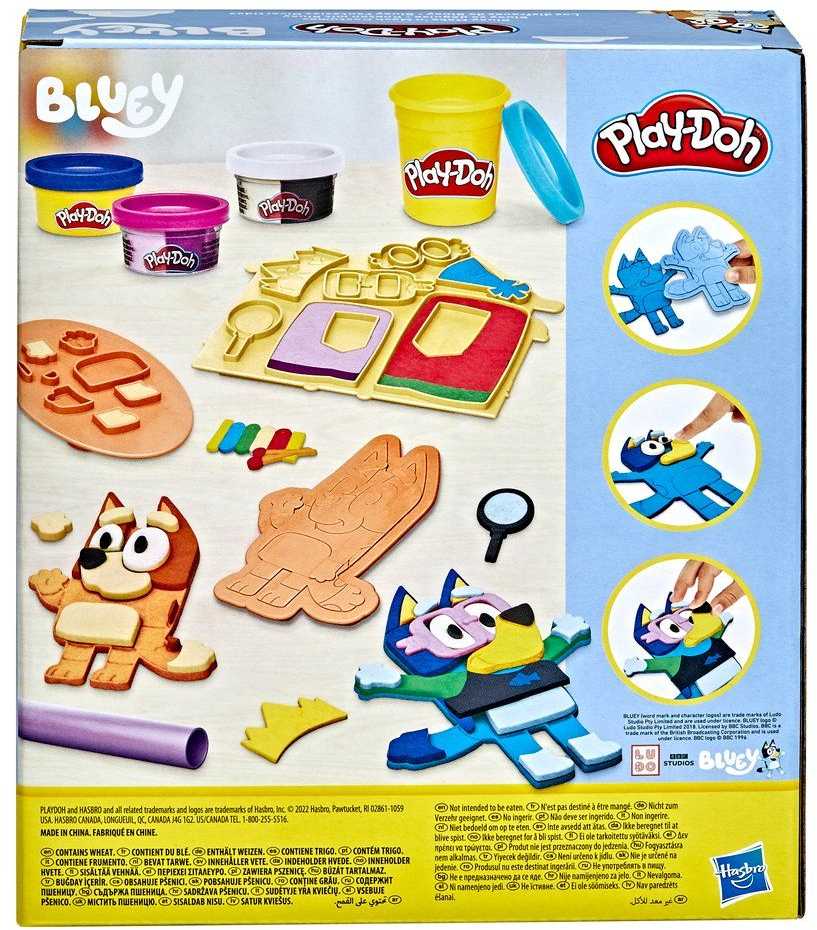 Lipdymo rinkinys vaikams Play-DOH Bluey, 11 indelių