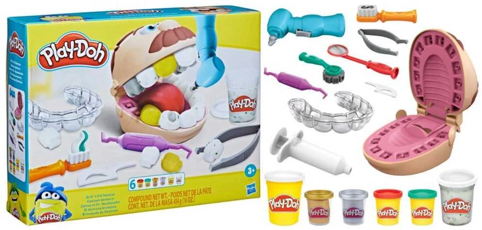 PLAY-DOH Plastilino rinkinys „Dantistas“