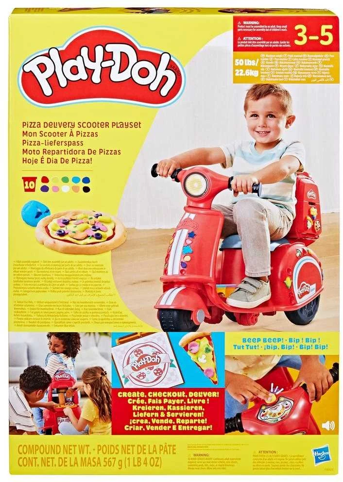 PLAY-DOH žaidimų rinkinys Picos pristatymo paspirtukas 49 cm