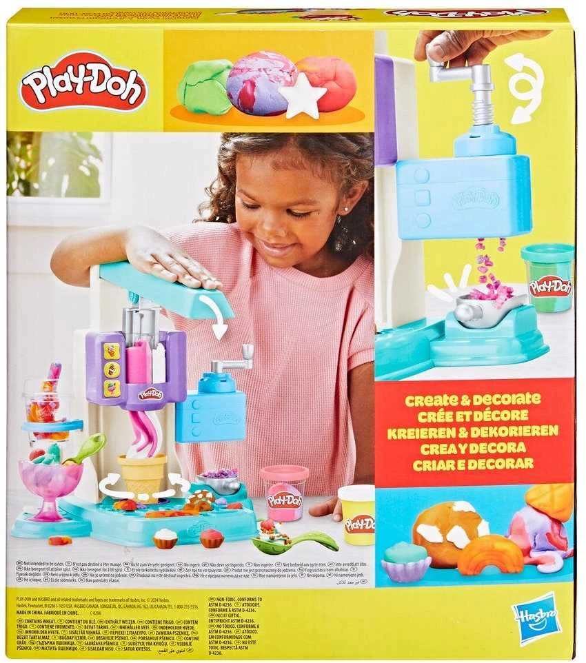 Modeliavimo rinkinys vaikams PLAY DOH Vaivorykštės ledai