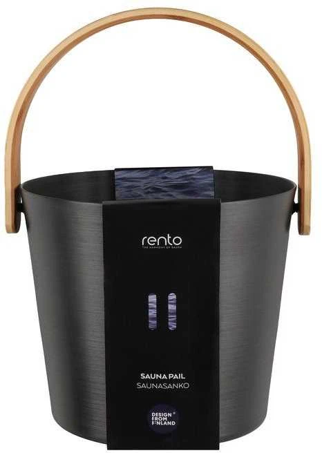 Pirties kubilas RENTO, Juodas, 5L