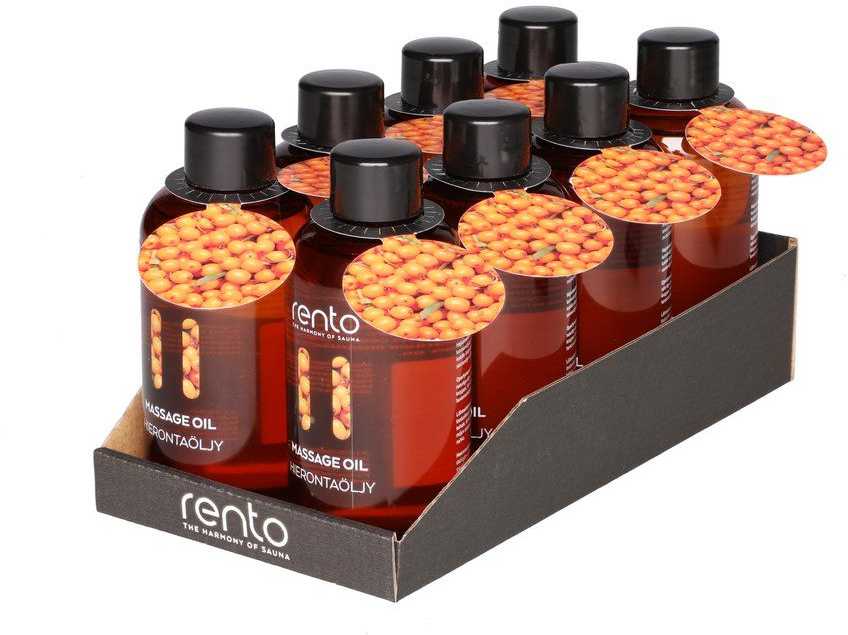 Masažinis aliejus Rento, 200 ml