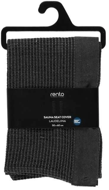 Home4You Sauna seat cover RENTO Pilkas 50x60cm