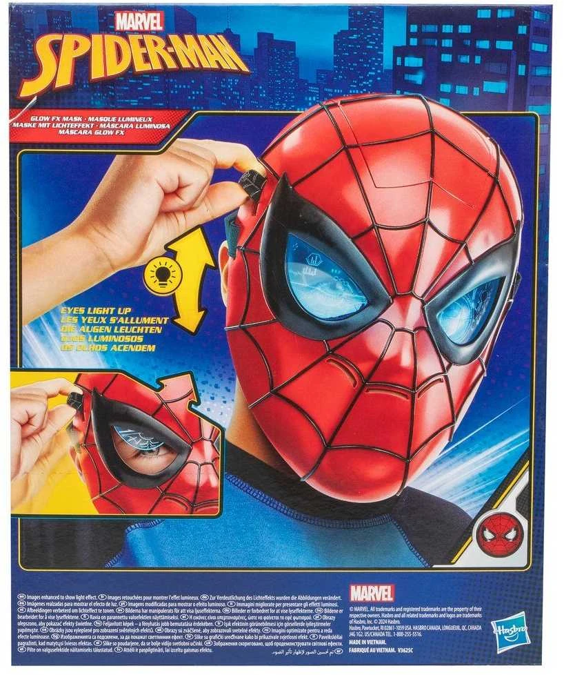 Hasbro SPIDER-MAN Šviečianti Žmogaus-voro kaukė