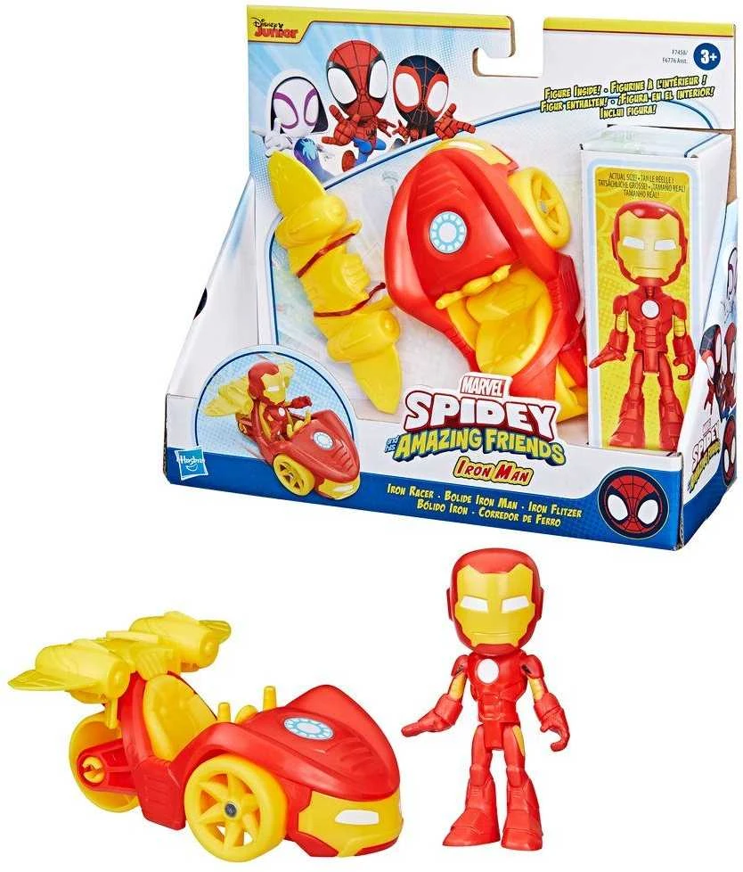 Hasbro SPIDER-MAN SPIDEY AND HIS AMAZING FRIEND Figūrėlė su transporto priemone