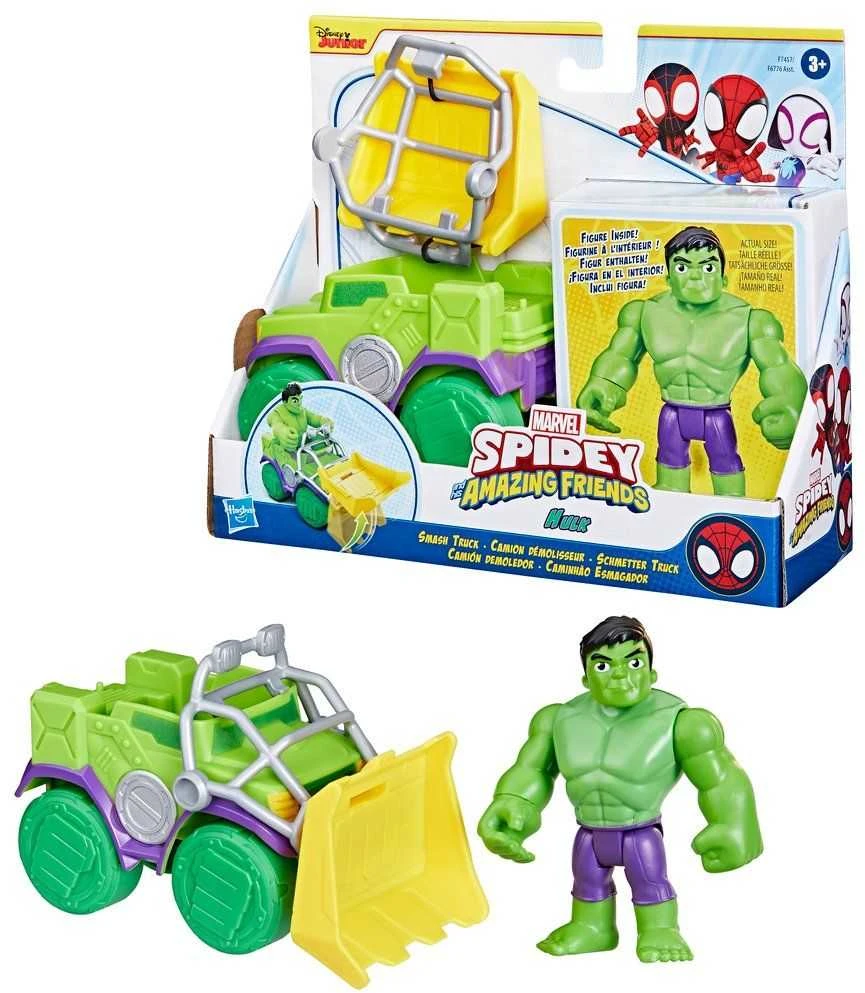 Hasbro SPIDER-MAN SPIDEY AND HIS AMAZING FRIEND Figūrėlė su transporto priemone