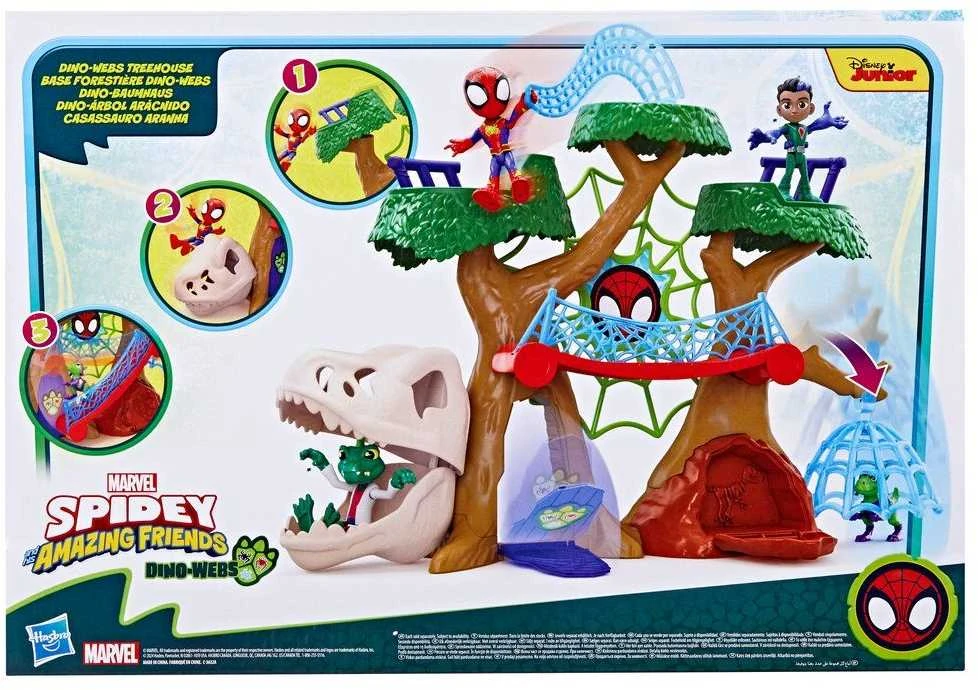 Hasbro Disney Spidey ir jo nuostabūs draugai – Dinowebs Treehouse (F9477)