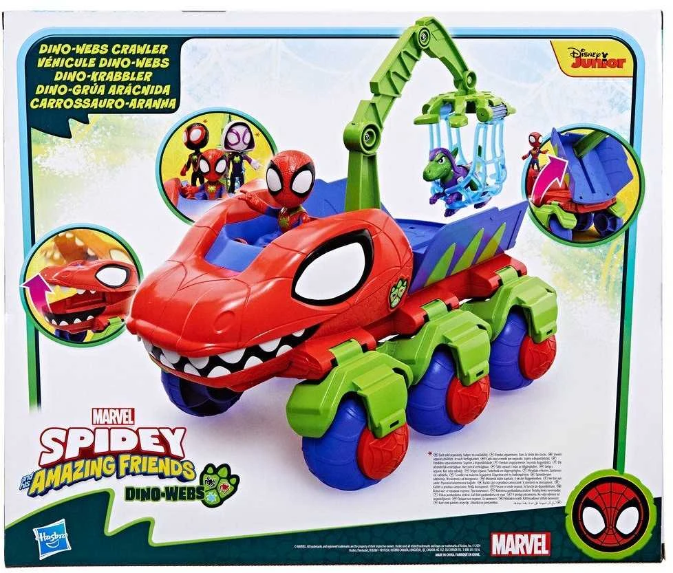 Hasbro Disney Voras ir jo nuostabūs draugai – „Dinowebs Crawler“ (F9480)