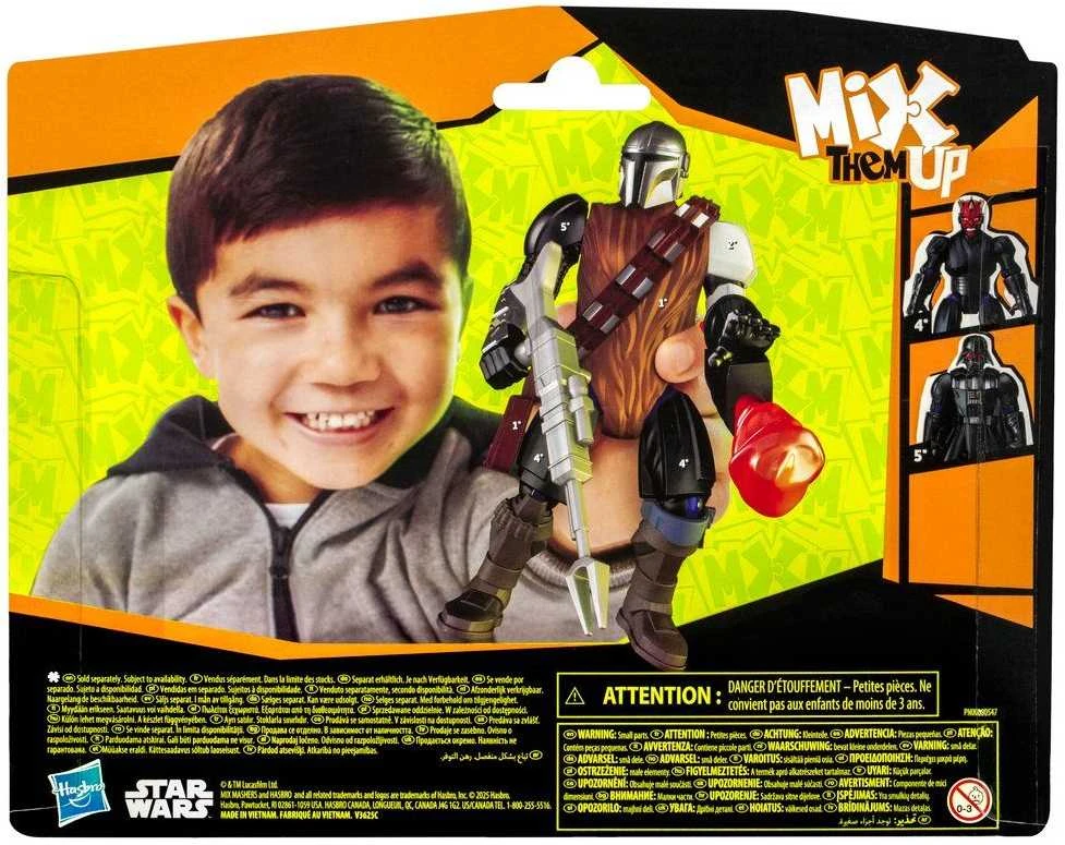 Hasbro Star Wars Mixmashers Deluxe Mandalorijos figūra