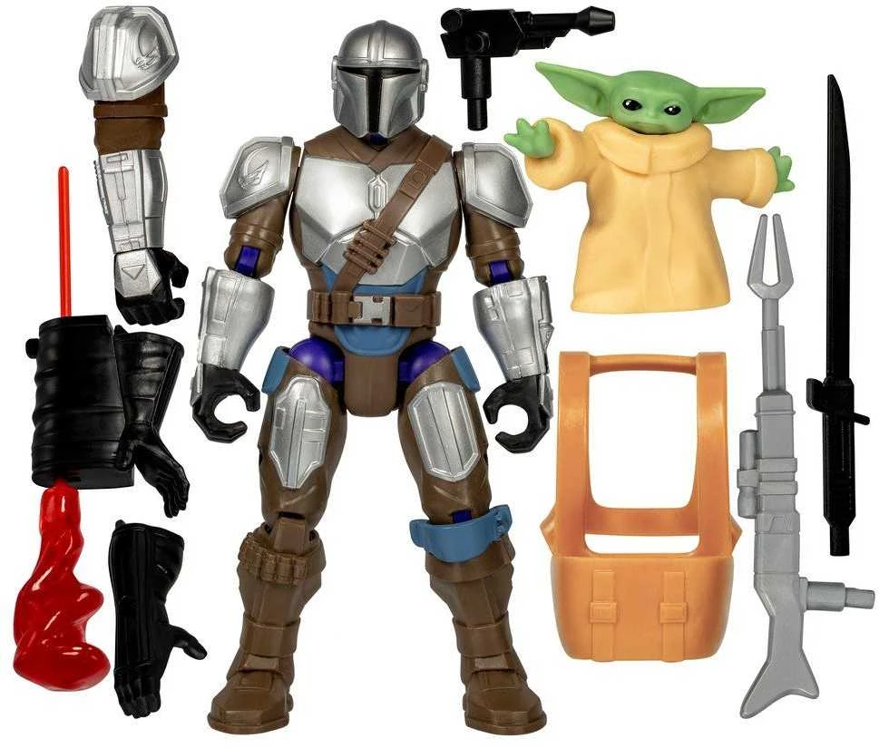 Hasbro Star Wars Mixmashers Deluxe Mandalorijos figūra