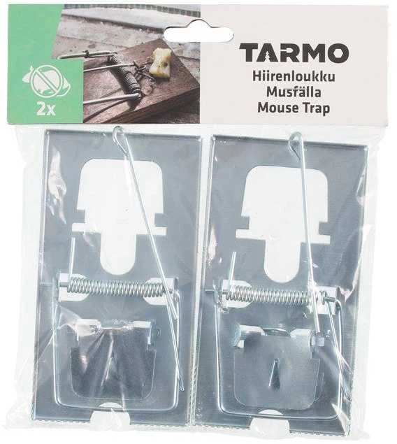 Tarmo Pelės gaudyklė metalinė 2 vnt.