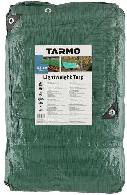 Tarmo PE brezentas su apdaila 80 g 8x12 m