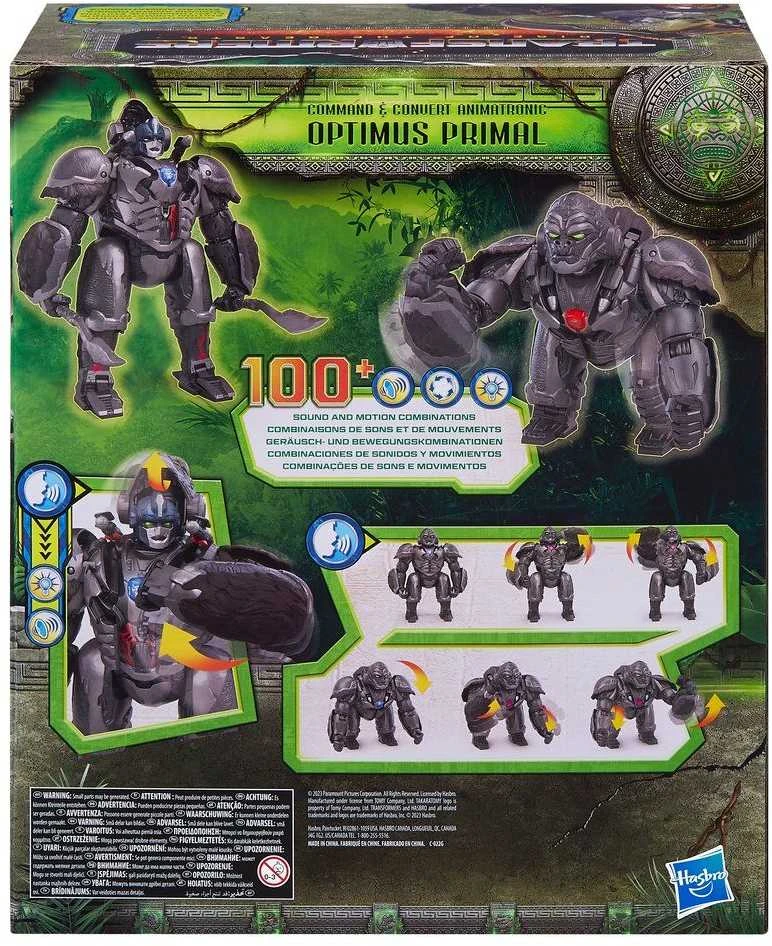 Žaislas - Hasbro Transformers Žvėrių kilimas Komanda ir konvertavimas Optimus Primal