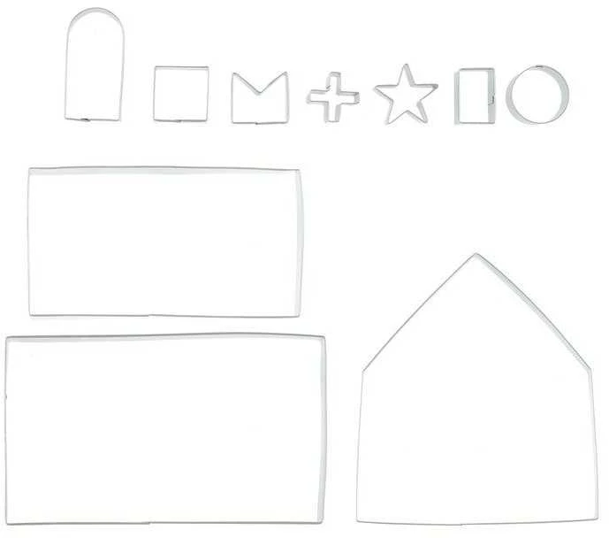 Imbierinio namelio formelės Winteria GINGERBREAD, 10 vnt.