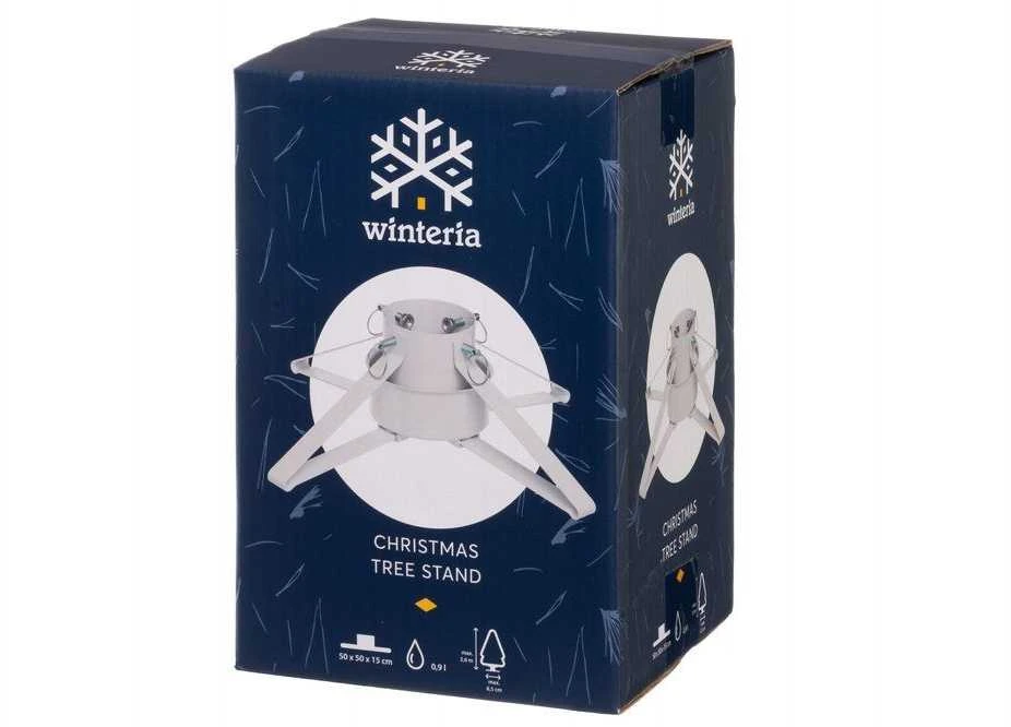 Winteria Kalėdų eglutės stovas Nordic baltas