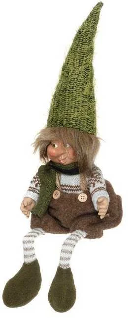 Šventinė dekoracija Winteria Troll Gnome, 42 cm
