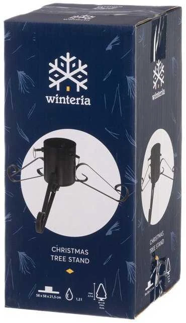 Winteria Kalėdų eglutės stovas "Nostalgija", juodas
