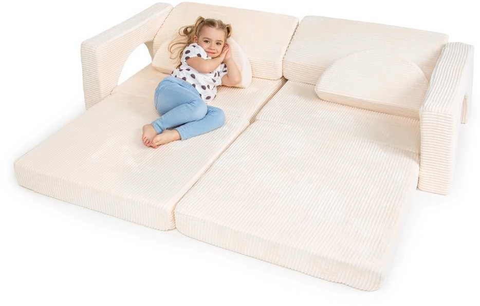 10 dalių modulinė sofa vaikams