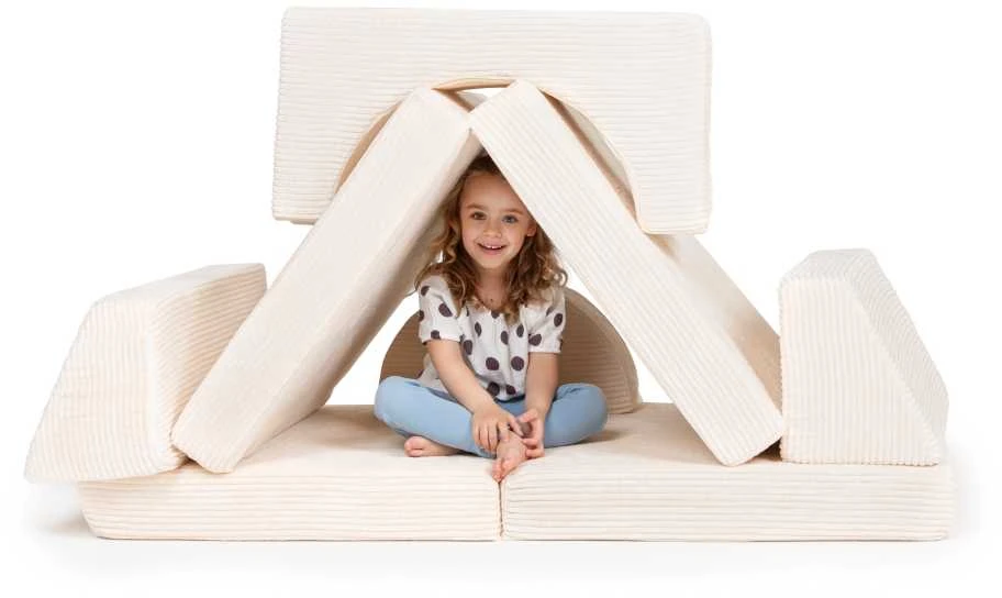 10 dalių modulinė sofa vaikams