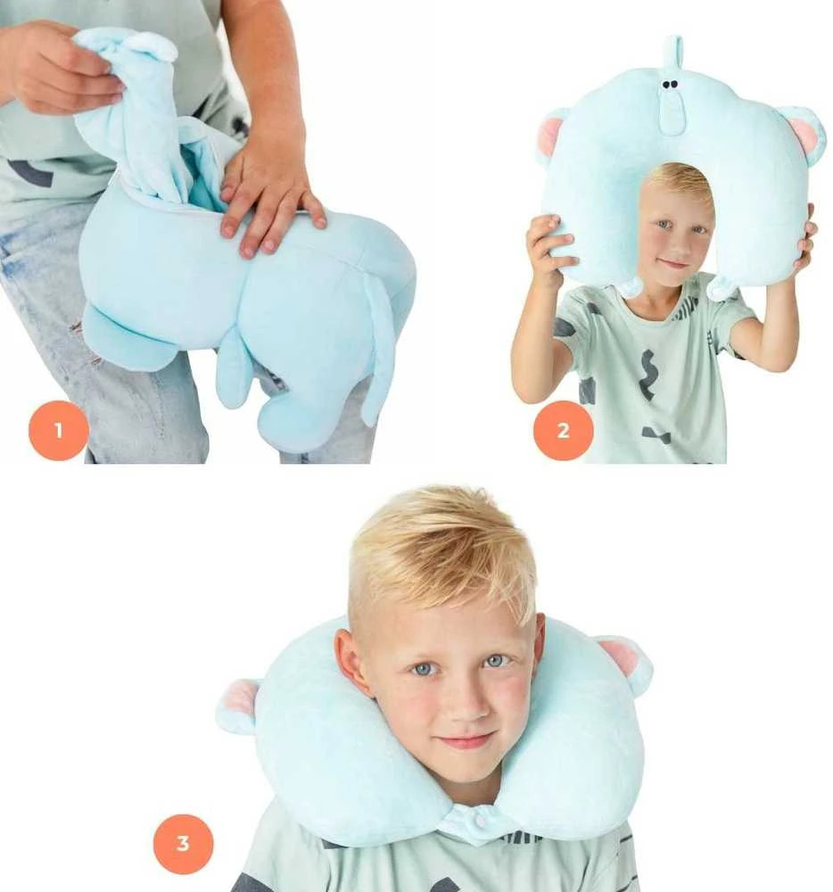 Kelioninė pagalvė 2in1 Drambliukas