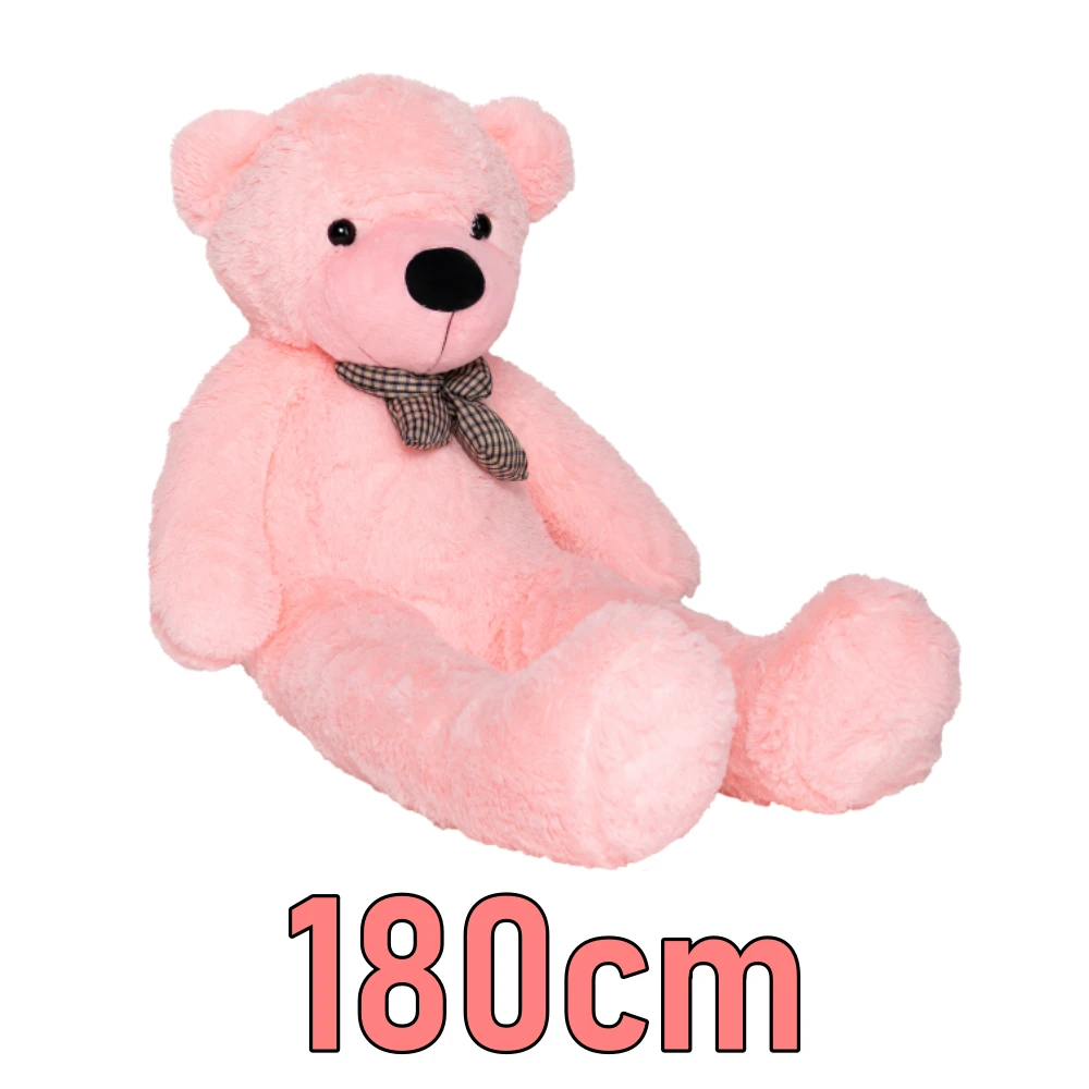 MKS Pliušinis meškinas 180 cm Rožinis