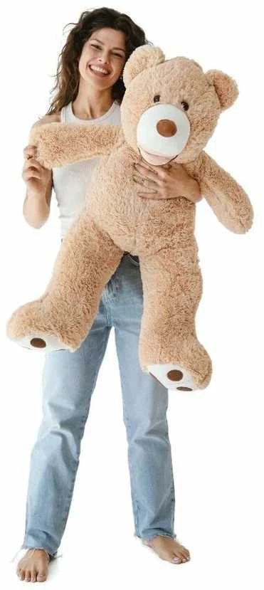MKS Pliušinis meškinas Tedis 100 cm, 3 m.+