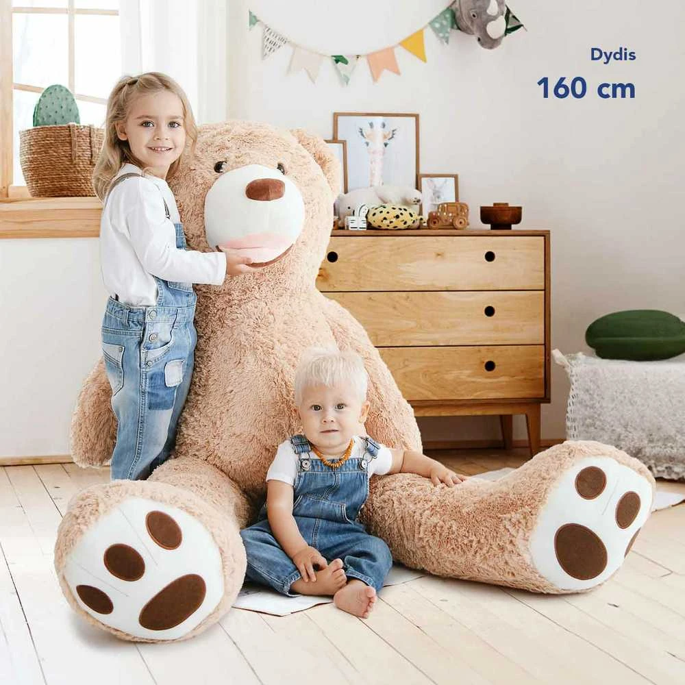 MKS Pliušinis meškinas Tedis 160 cm, 3 m.+