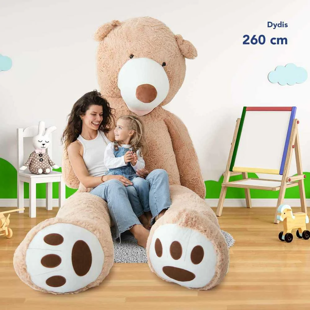 MKS Pliušinis meškinas Tedis 260 cm, 3 m.+