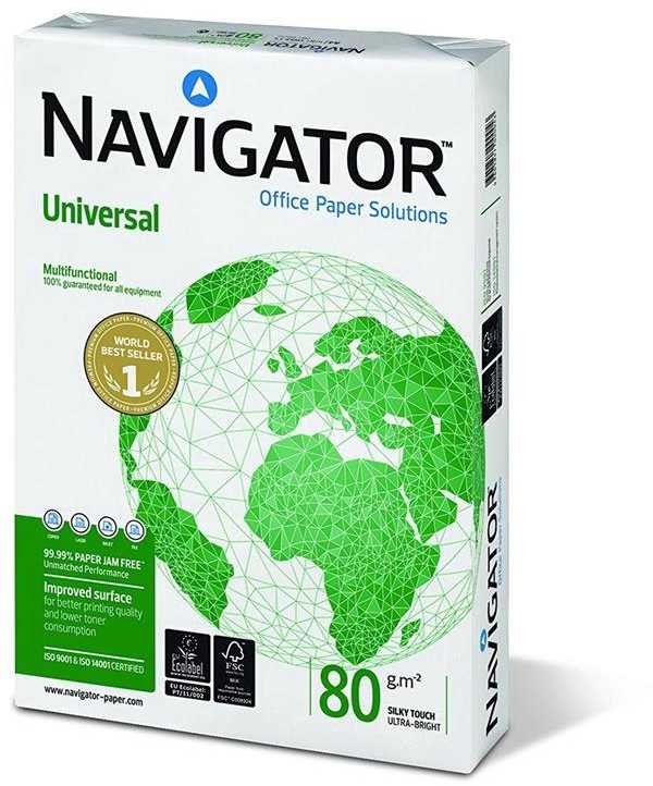 Navigator Popierius A4, 80 g/m2, 500 lapų