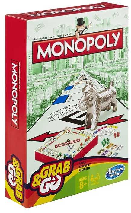 Hasbro Kelioninis žaidimas „Monopolis“