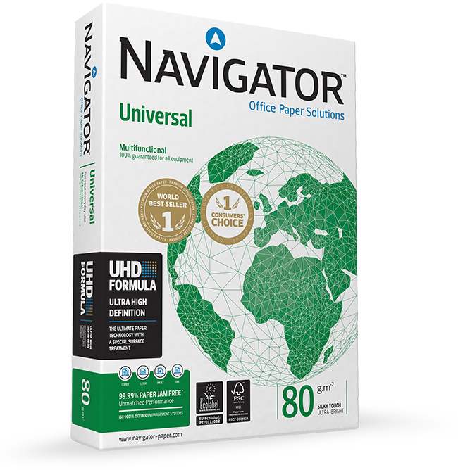 Navigator Popierius A4, 80 g/m2, 500 lapų