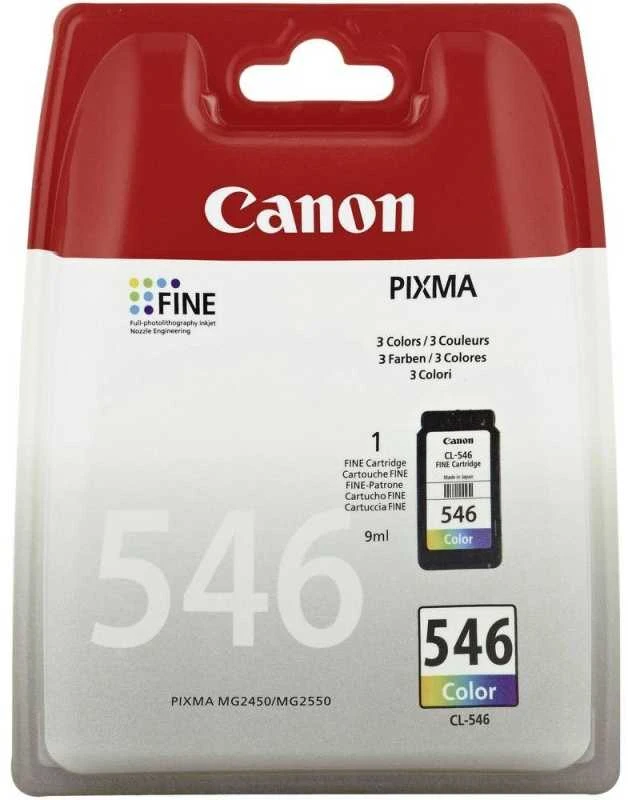 Tb Print CANON 1LB CL-546 rašalo kasetė spalvota standartinė talpa 8ml 180 puslapių 1 pak.