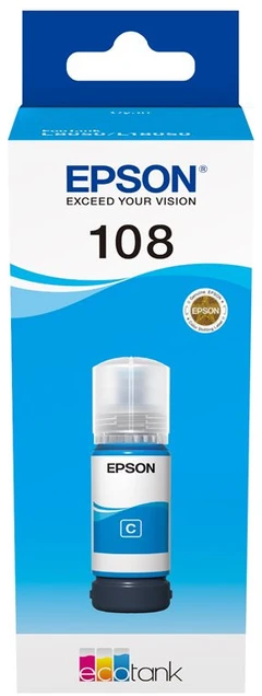 Epson 108 EcoTank | Rašalo butelis | Žydra spalva