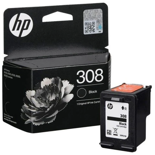 Hewlett Packard (HP) HP 308 Juodas originali rašalo kasetė