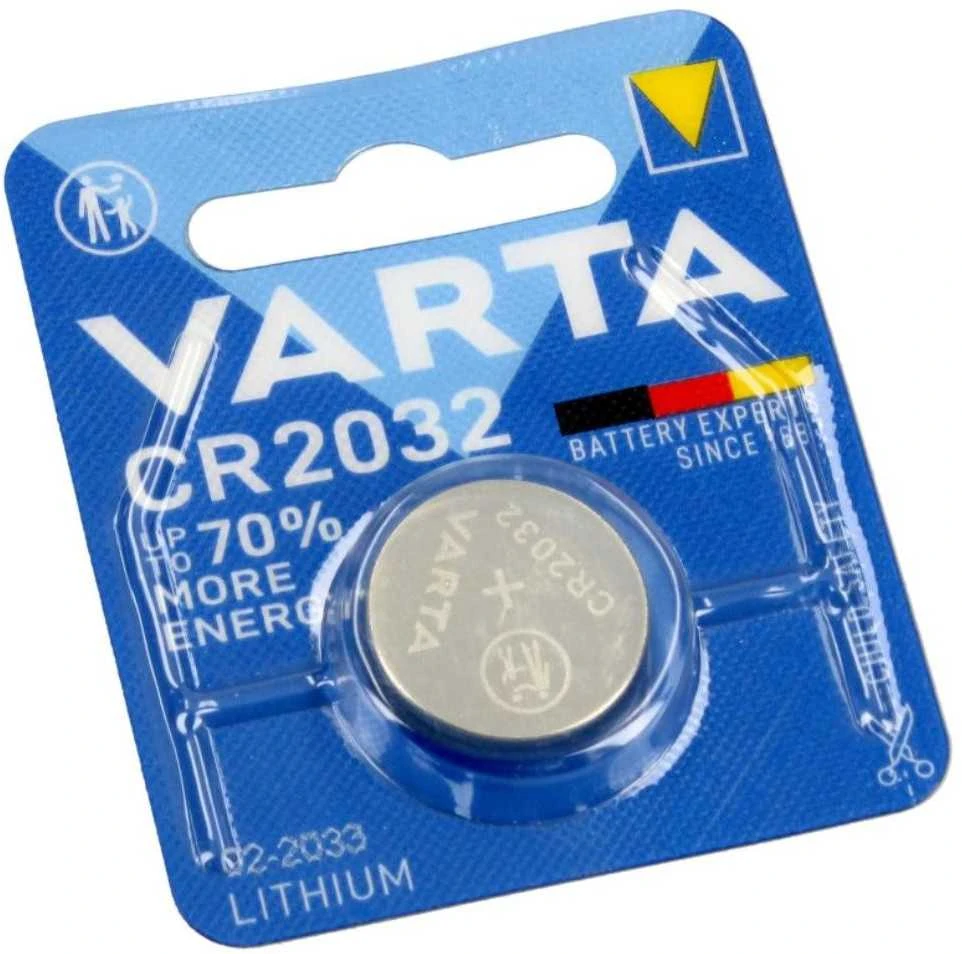 Varta Electronics CR2032 3V 230mAh elementas 6032, 1 vnt.